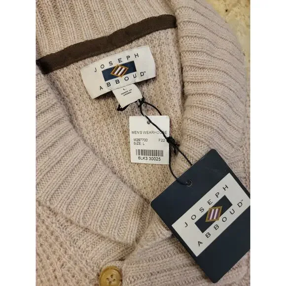 NWT Men's Joseph Abboud Wool Blend Pullover Sweater - Picture 5 of 6